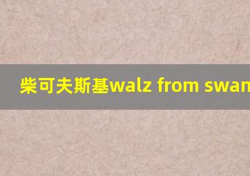 柴可夫斯基walz from swan lack